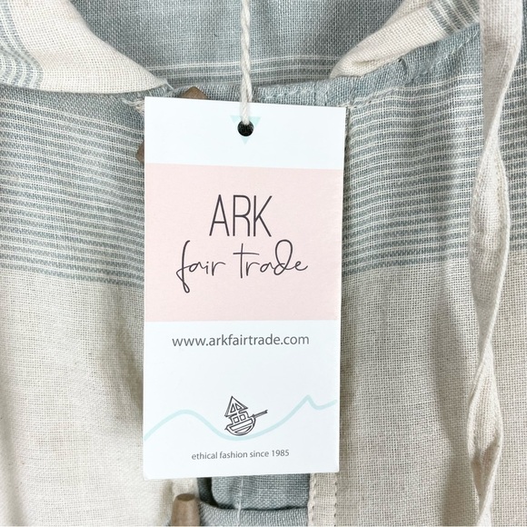 NWT Ark Fair Trade 100% Cotton Pullover Hoodie Size XL - Picture 3 of 12